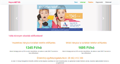 Desktop Screenshot of kapos-net.hu