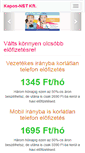 Mobile Screenshot of kapos-net.hu