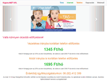 Tablet Screenshot of kapos-net.hu
